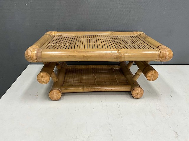 Bamboe salontafel - afbeelding 2 van  5