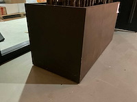 Bamboe stokken in verrijdbare presentatie bak - afbeelding 4 van  4