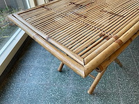 Bamboe terrastafel opklapbaar - afbeelding 4 van  6