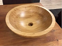 Bamboe waskom 43x15 cm - afbeelding 2 van  3
