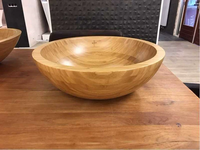 Bamboe waskom 43x15 cm - afbeelding 3 van  3
