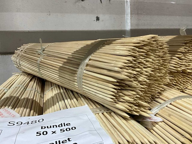 Bamboestok 100cm (42500x) - afbeelding 4 van  5