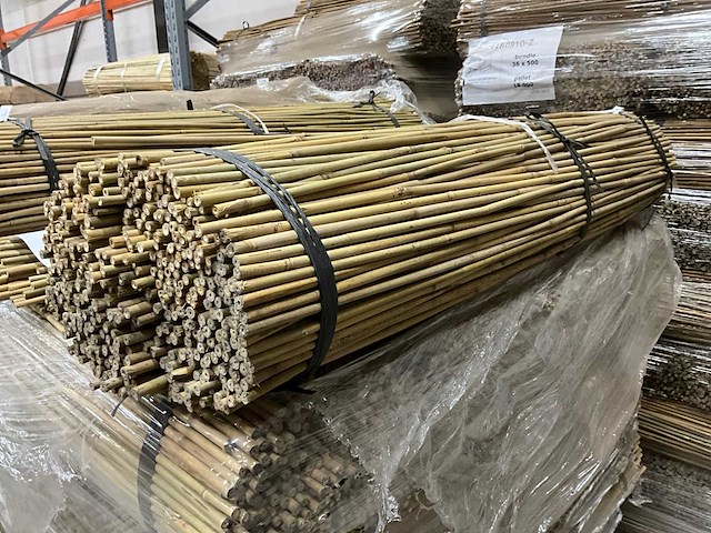 Bamboestok 120cm (48000x) - afbeelding 1 van  2