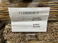 Bamboestok 120cm (48000x) - afbeelding 2 van  2