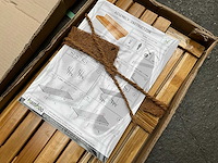 Bamboo - balkonbar - naturel - tali - 900x300 mm - barblad - afbeelding 4 van  9