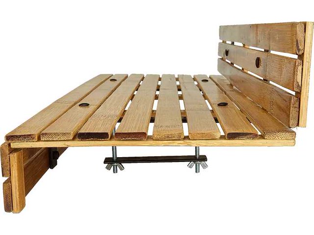 Bamboo - balkonbar - naturel - tali - 900x300 mm - barblad - afbeelding 6 van  11