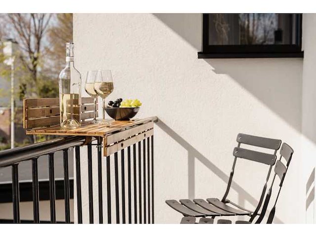 Bamboo - balkonbar - naturel - tali - 900x300 mm - barblad - afbeelding 2 van  2
