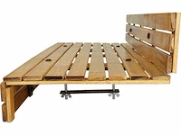 Bamboo - balkonbar - naturel - tali - 900x300 mm - barblad - afbeelding 5 van  14