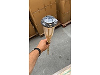 Bamboo - fakkels - naturel - moso - led zonne-energie - tuin bewatering (2x) - afbeelding 4 van  4