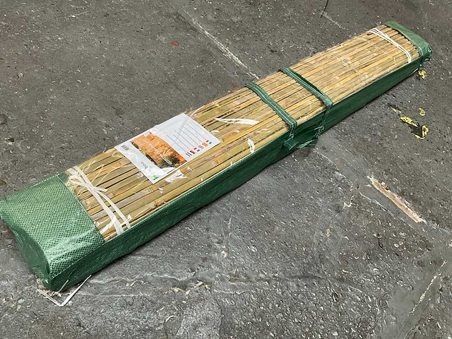 Bamboo - mat gespleten- naturel- tonkin - 5000x1500 mm (7,5 m2) - scherm - afbeelding 1 van  7