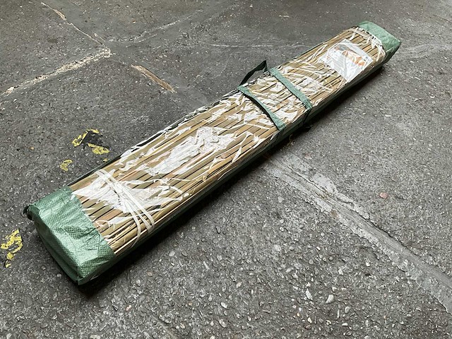 Bamboo - mat gespleten- naturel- tonkin - 5000x1500 mm (7,5 m2) - scherm - afbeelding 5 van  7