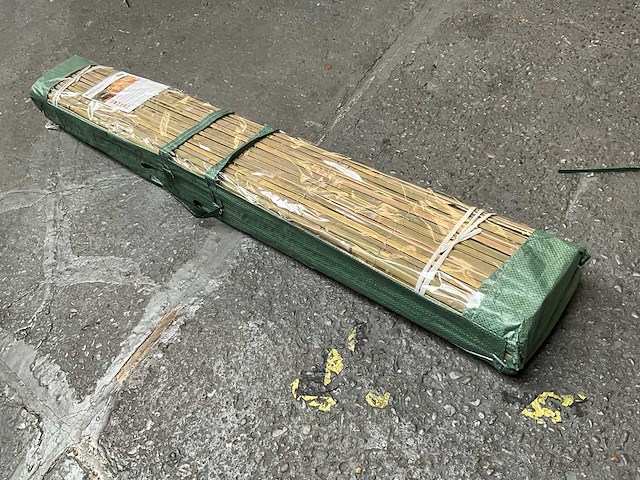 Bamboo - mat gespleten- naturel- tonkin - 5000x1500 mm (7,5 m2) - scherm - afbeelding 6 van  7