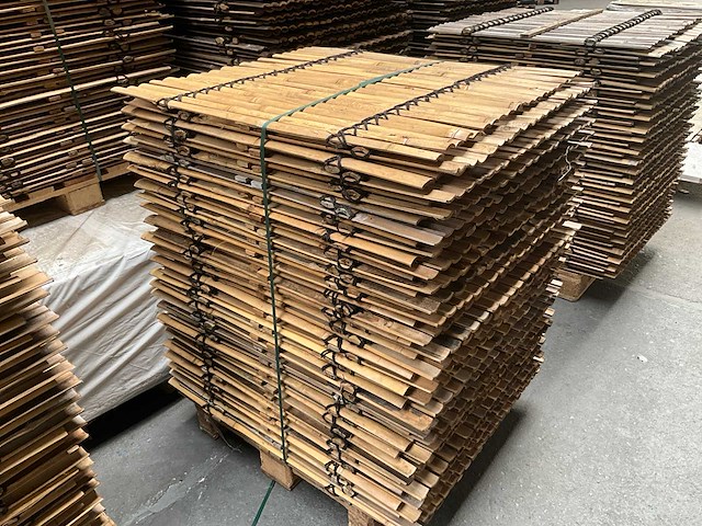 Bamboo - schutting giant naturel - tali - 900x1000 mm (45 m2) = 1 pallet - lattenscherm (50x) - afbeelding 1 van  10