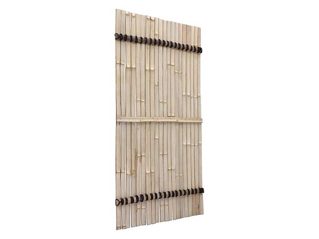 Bamboo - schutting latten donker - java - 900x1000 mm (45 m2) = 1 pallet - lattenscherm (50x) - afbeelding 3 van  13