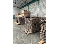 Bamboo - schutting latten donker - java - 900x1000 mm (45 m2) = 1 pallet - lattenscherm (50x) - afbeelding 12 van  13
