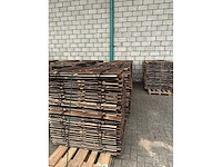 Bamboo - schutting latten donker - java - 900x1000 mm (45 m2) = 1 pallet - lattenscherm (50x) - afbeelding 7 van  13