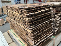 Bamboo - schutting latten donker - java - 900x1800 mm (66,42 m2)= 1 pallet - lattenscherm (40x) - afbeelding 8 van  10