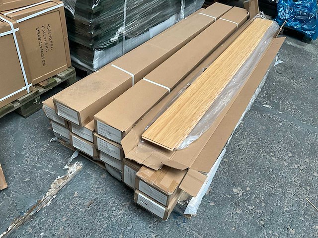 Bamboo - vloer middelste gekruiste verticale gecaronniseerde gelakt - 1960x154x15 mm (ca. 20 m2 in totaal) - afbeelding 6 van  7