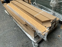 Bamboo - vloer middelste gekruiste verticale gecaronniseerde gelakt - 1960x154x15 mm (ca. 20 m2 in totaal) - afbeelding 7 van  7