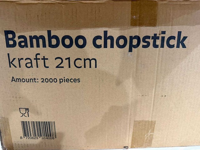 Bamboo chopstick (1500x) - afbeelding 1 van  1