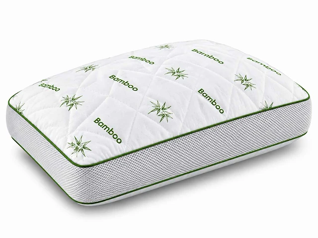 Bamboo hoofdkussen 60x70x3 cm (536x) - afbeelding 1 van  4