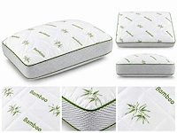 Bamboo hoofdkussen 60x70x3 cm (536x) - afbeelding 3 van  4