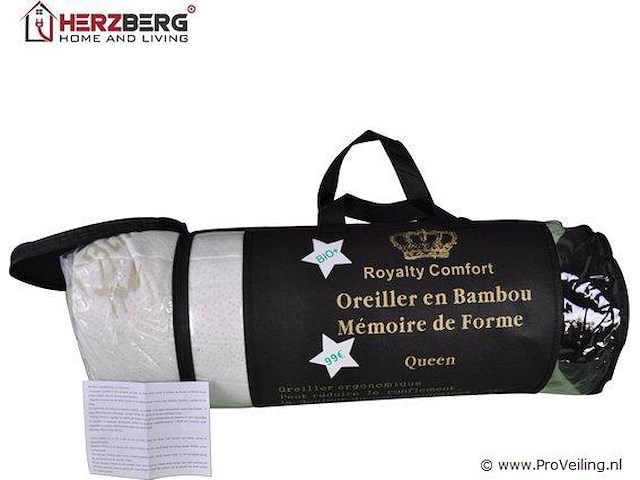 Bamboo luxe hoofdkussen - afbeelding 2 van  3