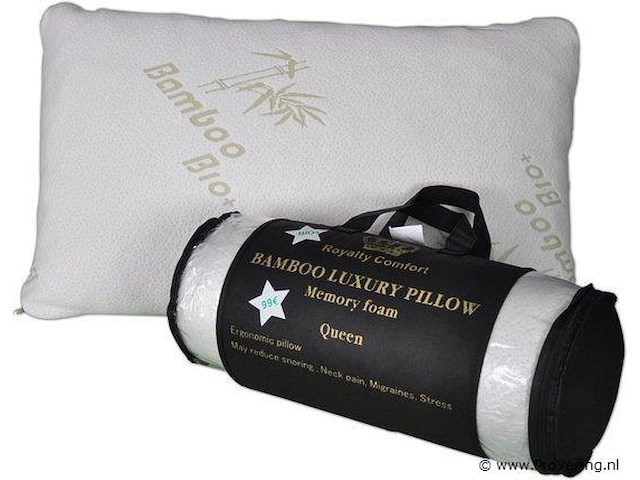 Bamboo luxe hoofdkussen - afbeelding 1 van  3