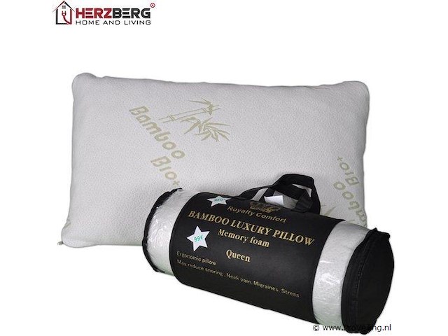 Bamboo luxe hoofdkussen - afbeelding 3 van  3