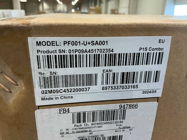 Bambu lab p1s combo 3d printer (3x) - afbeelding 7 van  7