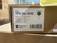 Bambu lab tpu for ams 3d printer filament (42x) - afbeelding 5 van  13