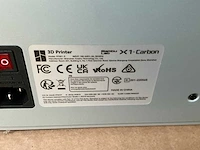 Bambulab x1-carbon 3d printer (2x) - afbeelding 2 van  10