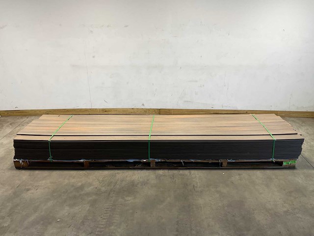 Bamdura composiet vlonderplank - 400x14,3x2,2 cm (97x) - afbeelding 2 van  8