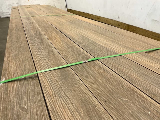 Bamdura composiet vlonderplank - 400x14,3x2,2 cm (97x) - afbeelding 3 van  8