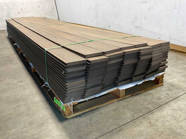 Bamdura composiet vlonderplank - 400x14,3x2,2 cm (97x) - afbeelding 5 van  8