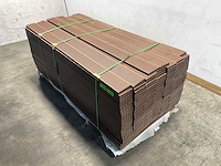 Bamdura composiet vlonderplank - bruin - 220x14,3x2,2 cm (216x) - afbeelding 1 van  7