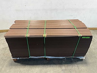 Bamdura composiet vlonderplank - bruin - 220x14,3x2,2 cm (216x) - afbeelding 2 van  7