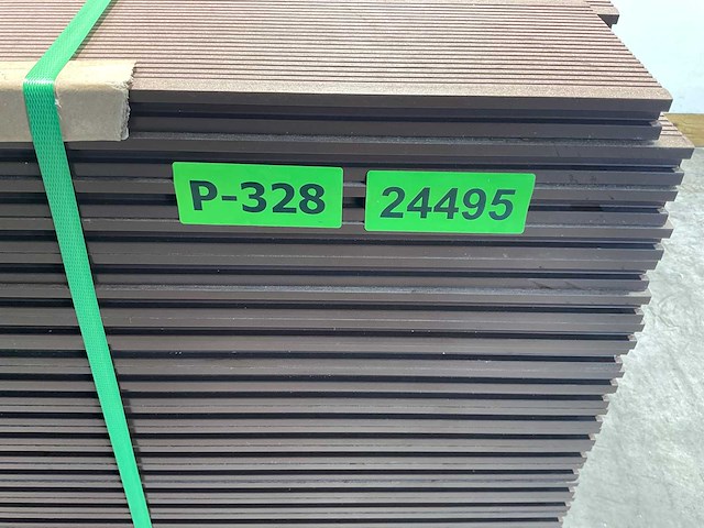 Bamdura composiet vlonderplank - bruin - 220x14,3x2,2 cm (216x) - afbeelding 7 van  7