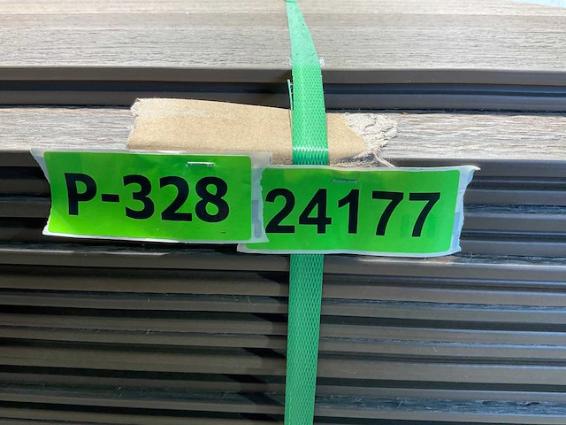 Bamdura composiet vlonderplank - bruin - 360x14,3x2,2 cm (114x) - afbeelding 4 van  5