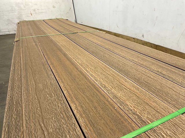 Bamdura composiet vlonderplank - bruin - 360x14,3x2,2 cm (114x) - afbeelding 3 van  8