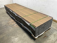 Bamdura composiet vlonderplank - bruin - 360x14,3x2,2 cm (126x) - afbeelding 1 van  8