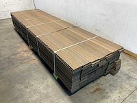 Bamdura composiet vlonderplank - bruin - 360x14,3x2,2 cm (129x) - afbeelding 1 van  8