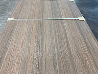 Bamdura composiet vlonderplank - bruin - 360x14,3x2,2 cm (139x) - afbeelding 4 van  9