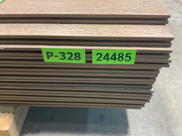 Bamdura composiet vlonderplank - bruin - 360x14,3x2,2 cm (69x) - afbeelding 9 van  9