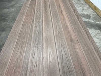 Bamdura composiet vlonderplank - donkerbruin - 280x14,3x2,2 cm (113x) - afbeelding 4 van  8