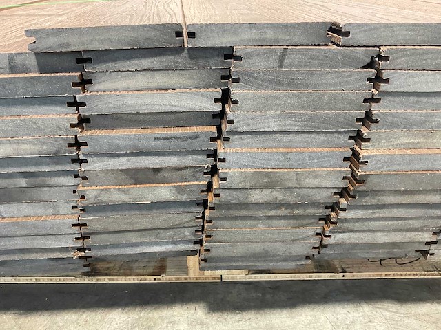 Bamdura composiet vlonderplank - donkerbruin - 280x14,3x2,2 cm (113x) - afbeelding 6 van  8