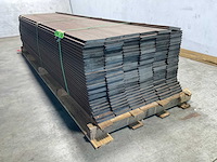 Bamdura composiet vlonderplank - donkerbruin - 300x14,3x2,2 cm (146x) - afbeelding 5 van  8