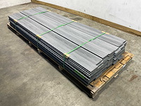 Bamdura composiet vlonderplank - donkergrijs - 280x14,3x2,2 cm (74x) - afbeelding 1 van  8