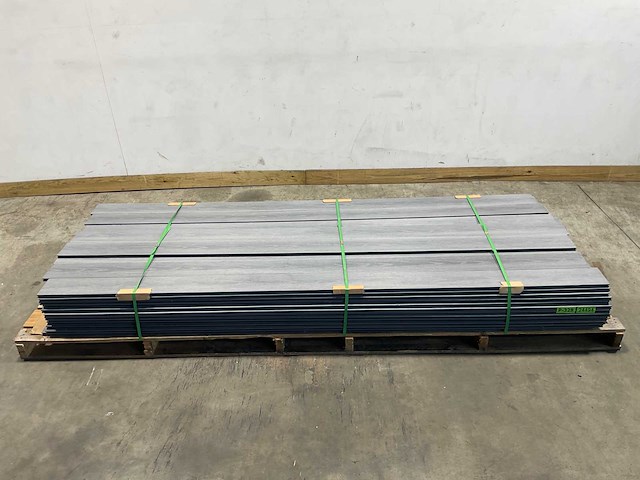 Bamdura composiet vlonderplank - donkergrijs - 280x14,3x2,2 cm (74x) - afbeelding 2 van  8