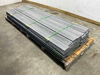 Bamdura composiet vlonderplank - donkergrijs - 280x14,3x2,2 cm (74x)